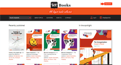 Desktop Screenshot of ict-books.com